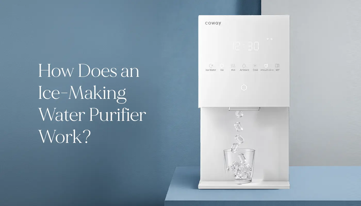 How Does an Ice-Making Water Purifier Work by Coway India