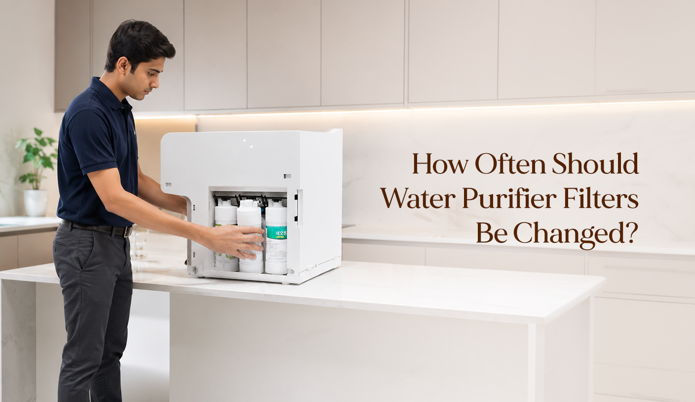 How Often Should Water Purifier Filters Be Changed by Coway India