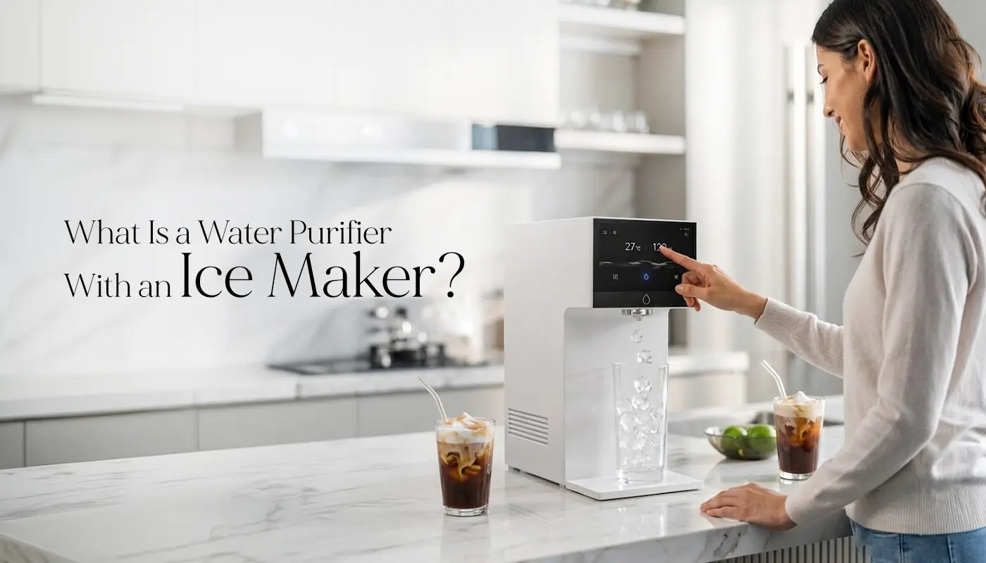 What Is a Water Purifier With an Ice Maker by Coway India
