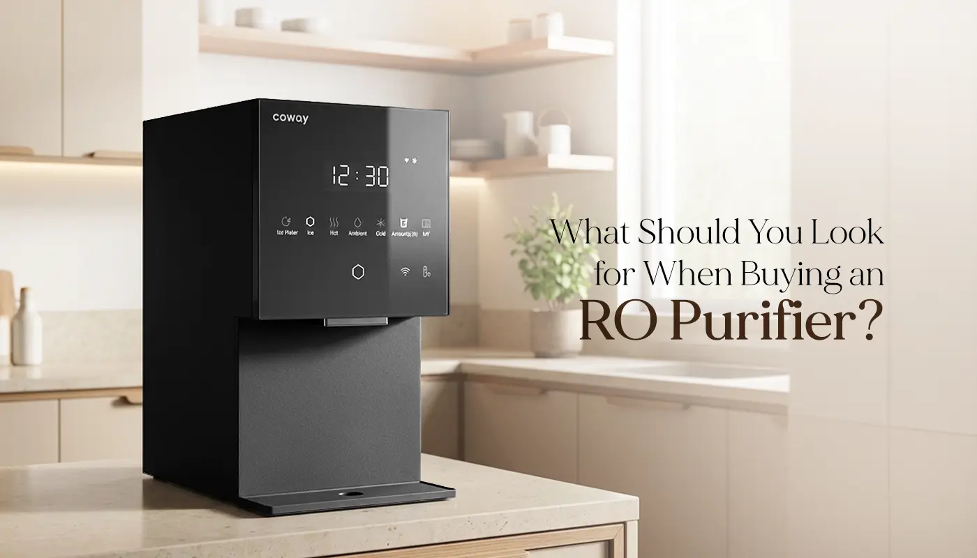 What Should You Look for When Buying an RO Purifier by Coway India