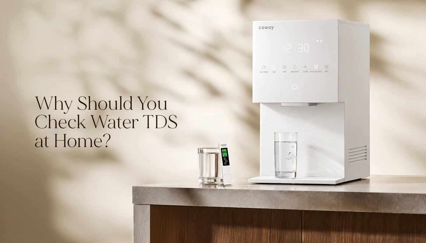 Why Should You Check Water TDS at Home? by Coway India